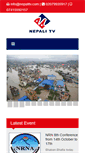 Mobile Screenshot of nepalitv.co.uk